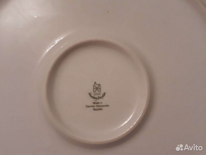 Блюдо большое гдр