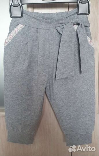 Брюки летние для малышки 2шт. p.80-98