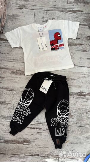Человек паук детский костюм Zara (разные размеры)