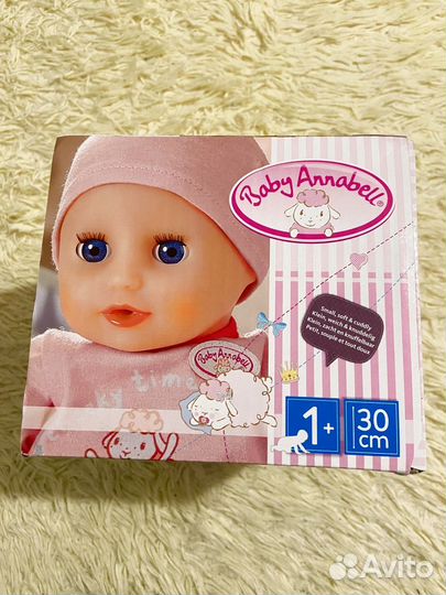 Кукла baby annabell новая 30 см