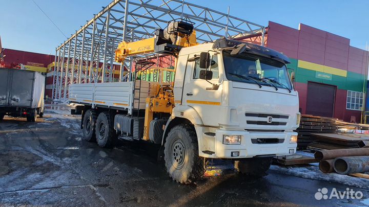 КамАЗ 43118-3090-50 с КМУ, 2022