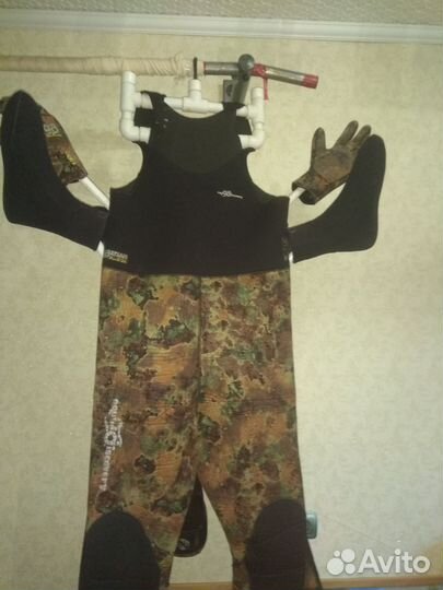 Гидрокостюм для подводной охоты 9 мм