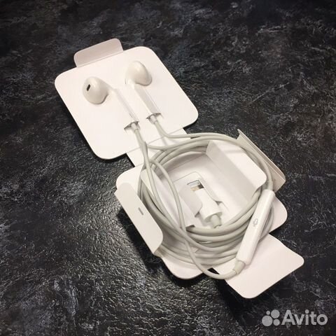 Проводные наушники Apple - Lightning - Оригинал