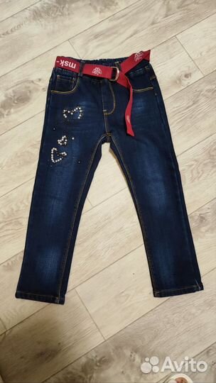 Джинсы утепленные