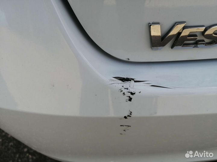 Задний бампер LADA vesta ледниковый