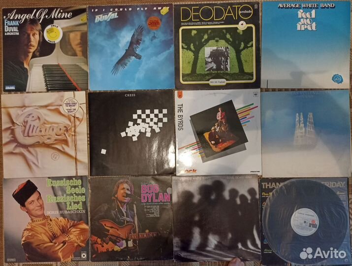 50 фирменных альбомов на виниле
