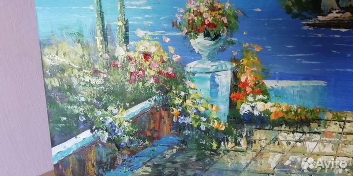 Картина маслом на холсте пейзаж