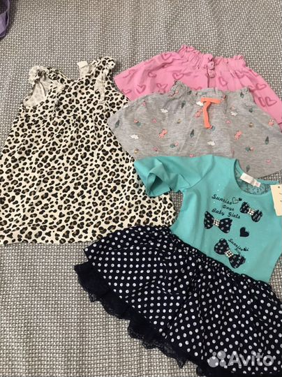 Вещи пакетом на девочку 92