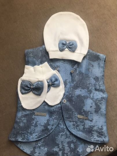 Комплект на выписку для мальчика