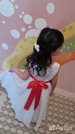 Нарядное платье для девочки 110 116 122