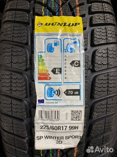 Dunlop SP Winter Sport 3D 225/60 R17 99H