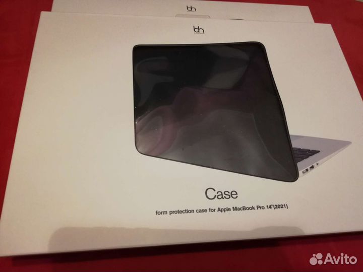 Кейс для MacBook Pro 14 (2021) темно-серый