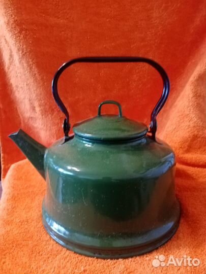 Чайник эмалированный СССР