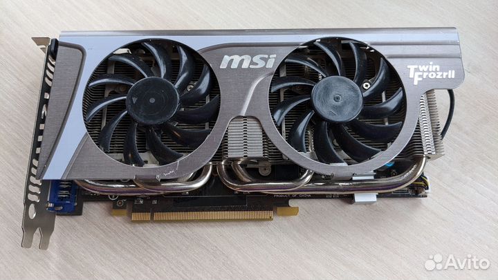 Видеокарта MSI GTX 560 Ti Twin Frozr II