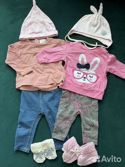 Детские вещи 62-74 размер на девочку