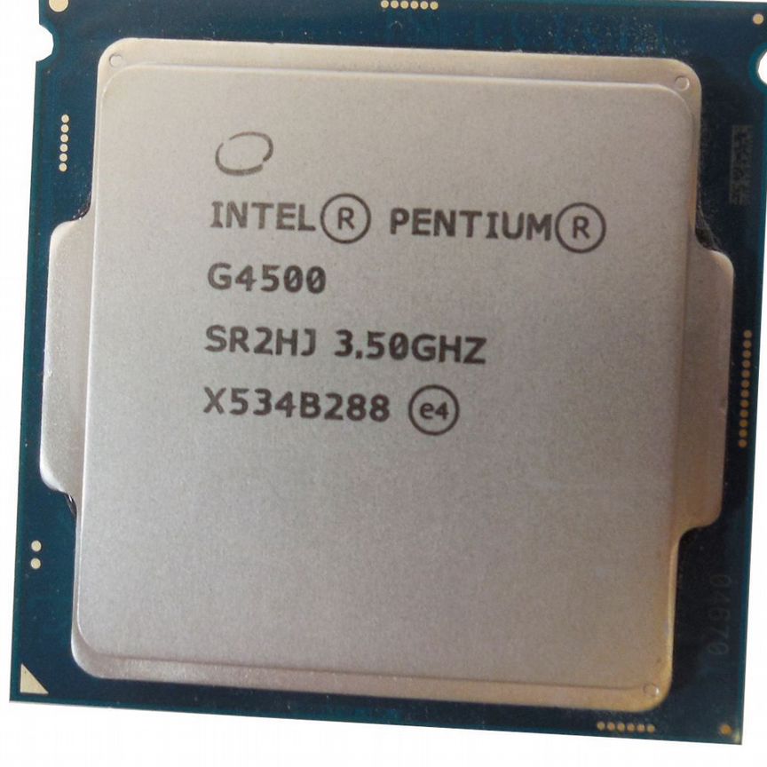 [SR2HJ] Процессор Intel Pentium G4500 3.50 Ghz Sr2hj
