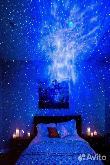 Ночник с колонкой Космонавт