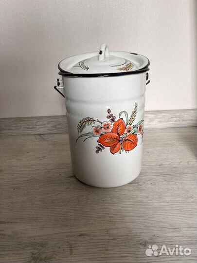 Бидон эмалированный СССР
