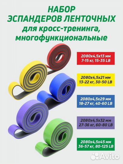 Тренажер эспандер ленточный