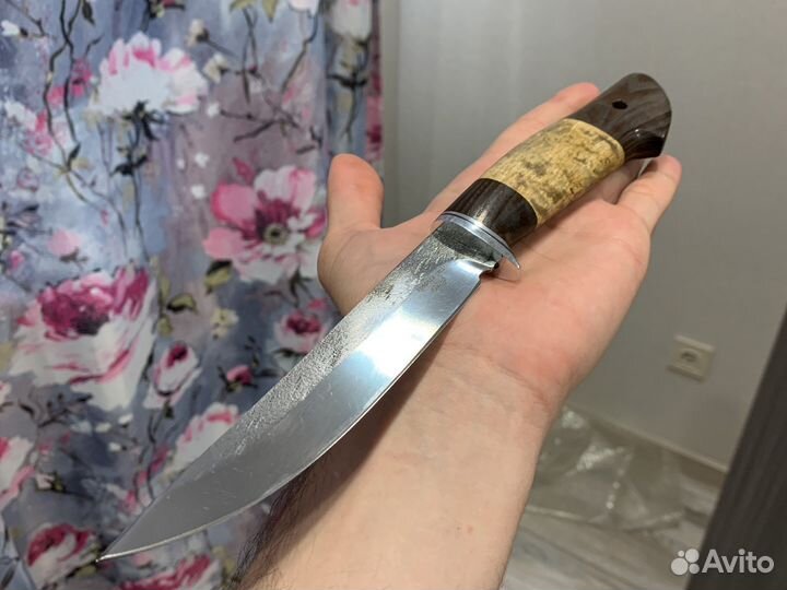 Охотничий нож из х12мф