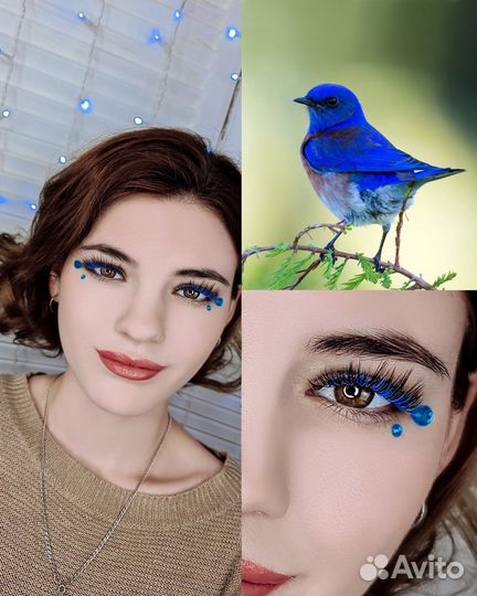 Роскошное наращивание ресниц