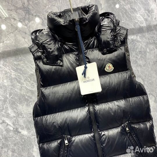 Жилетка moncler maya 24-25 с капюшоном