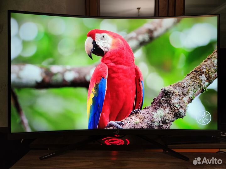 Игровой изогнутый монитор asus XG32VQR