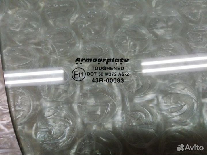 Стекло двери переднее правое Saab 9000 4D SED