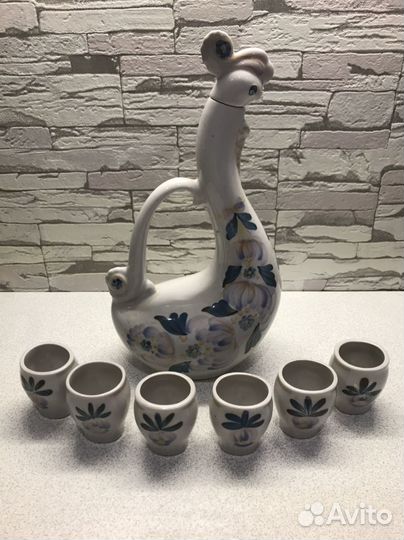 Графин со стопками СССР