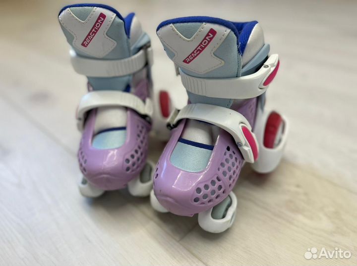 Роликовые коньки детские раздвижные (25-28 р)