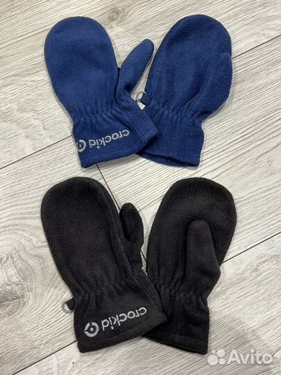 Варежки флисовые crockid