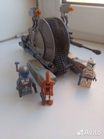 Конструктор lego star wars 75015 дроид-танк