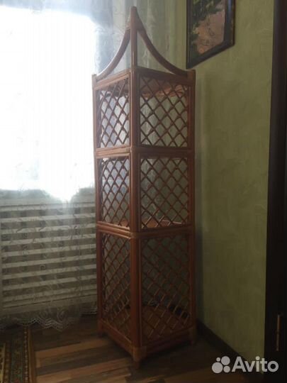 Стеллаж из ротанга