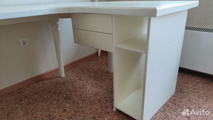 Компьютерный стол белый бу