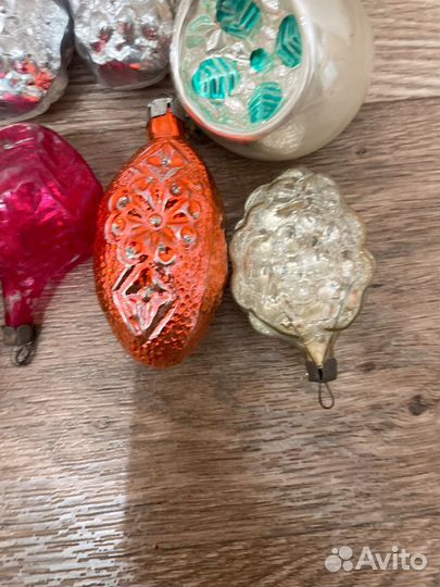 Елочные игрушки СССР