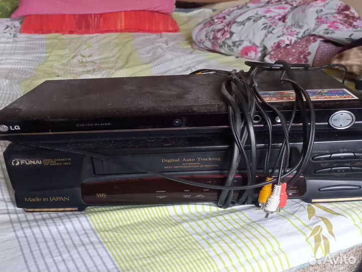 Видеомагнитофон и DVD