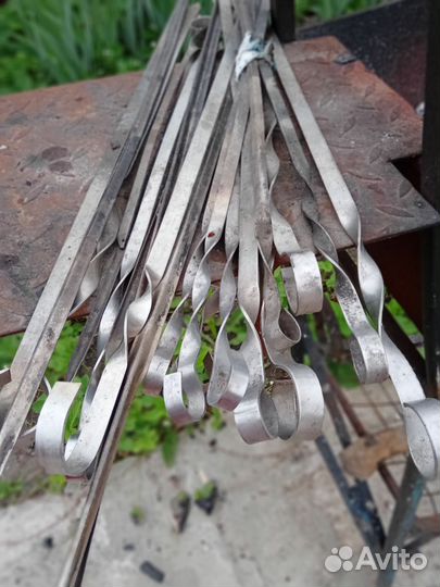 Шампура из нержавейки бу