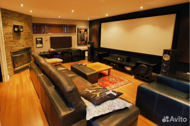 Домашний кинотеатр проектирование и установка