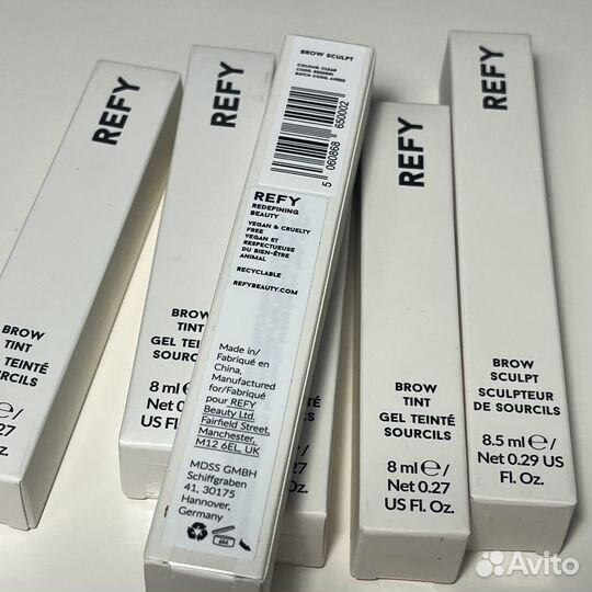 Refy Brow Tint, Brow sculpt