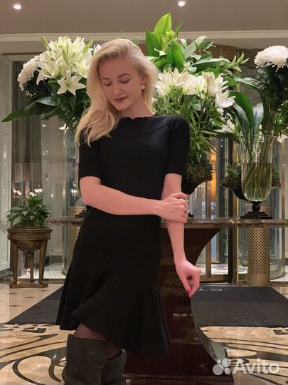 Платье трикотажное женское