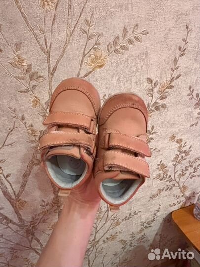 Ботинки детские chicco 19 для девочки