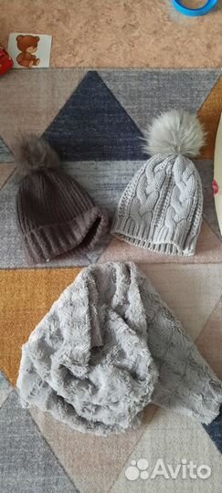 Шапка и снуд женские