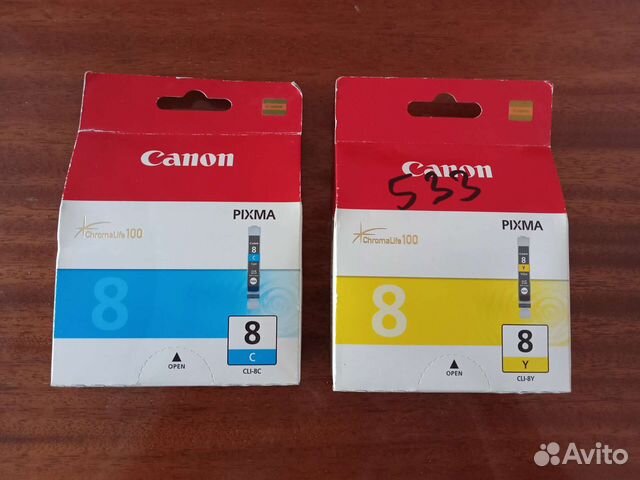 Картриджи Canon 8