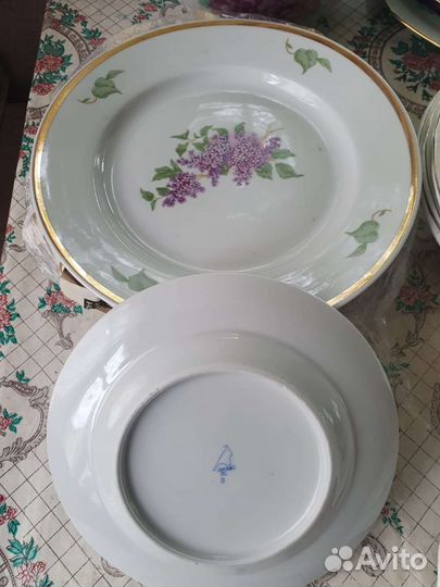 Посуда тарелки фарфор керамика фаянс