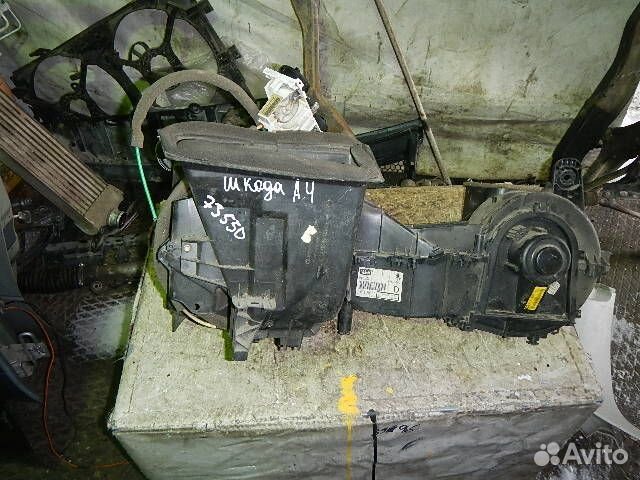 Блок управления климатической установкой, Skoda (Ш