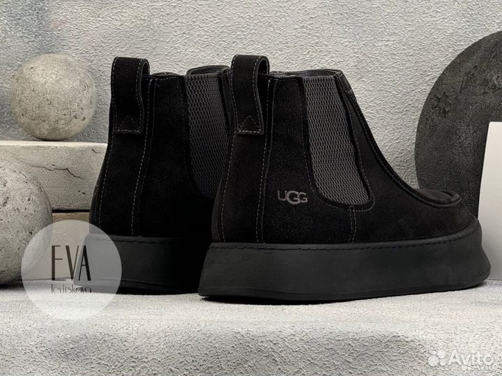 Ботинки мужские Ugg Chelsea Crafted Black