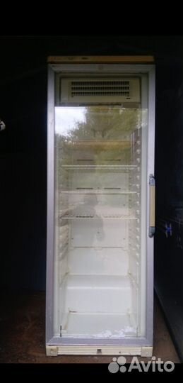 Холодильник со стеклянной дверью бу