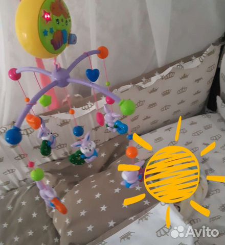 Мобиль на детскую кроватку