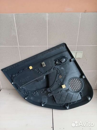 Обшивка двери на рено сандеро 2 2014г задний
