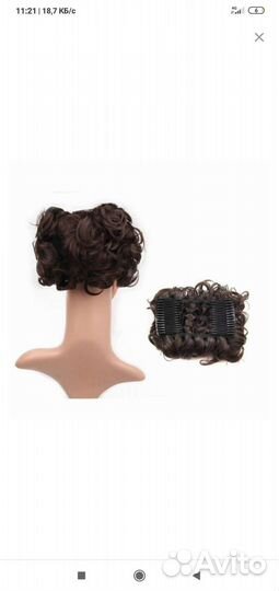 Шиньон-заколка